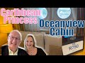 Complete Tour of Caribbean Princess Ocean View Cabin R750