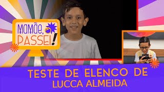 Lucca Almeida reage ao seu teste para a novela "A Caverna Encantada " | Mamãe, Passei!