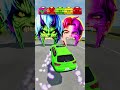 Small &amp; Big cars Vs Jinu Demon x Abby Sajja Demon x Sajja Romance #beamng #kpop