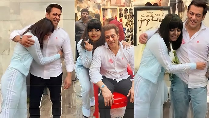 During Aishwarya Abhishek Divorce News, Aaradhya Bachchan meets Salman Khan  1st time