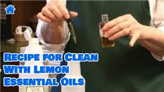 Cleaning The Kitchen : Recipe for How to Clean With Lemon Essential Oils by homesteady 22,006 views 12 years ago 2 minutes, 4 seconds