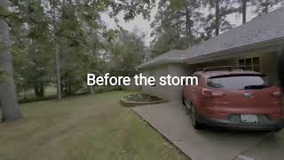 Hurricane Laura Leesville, La