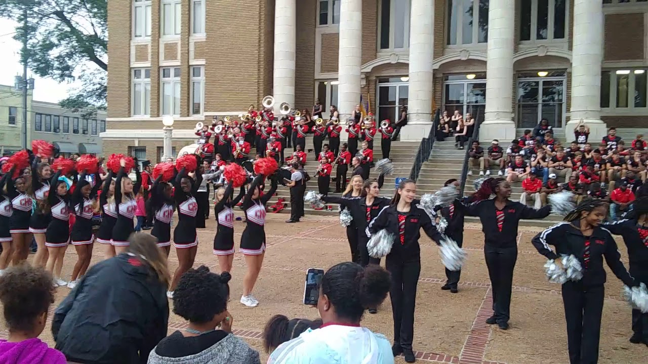 Corinth High School pep rally 9/27/18 YouTube