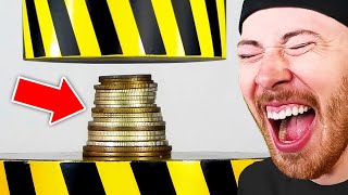 Everyday Items vs Hydraulic Press! by ReactionHacks 35,721 views 9 days ago 9 minutes, 12 seconds