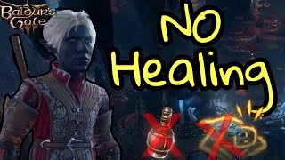 Can You Beat Baldur's Gate 3 Without HEALING?? (ACT 1)!!!