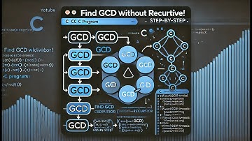 Find GCD Without Recursion | C Program for GCD (Iterative Method) | Easy Explanation (Ex 15)