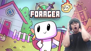 Aku Mencoba Game Survival Lucu - Forager Indonesia