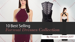 10 Best Selling Formal Dresses Collection By Xscape , Winter 2017