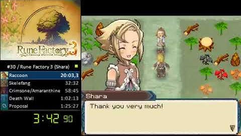 Rune Factory 3 - Shara part 1