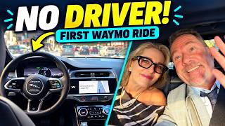 No Driver. Just Us. Our First Waymo Ride!