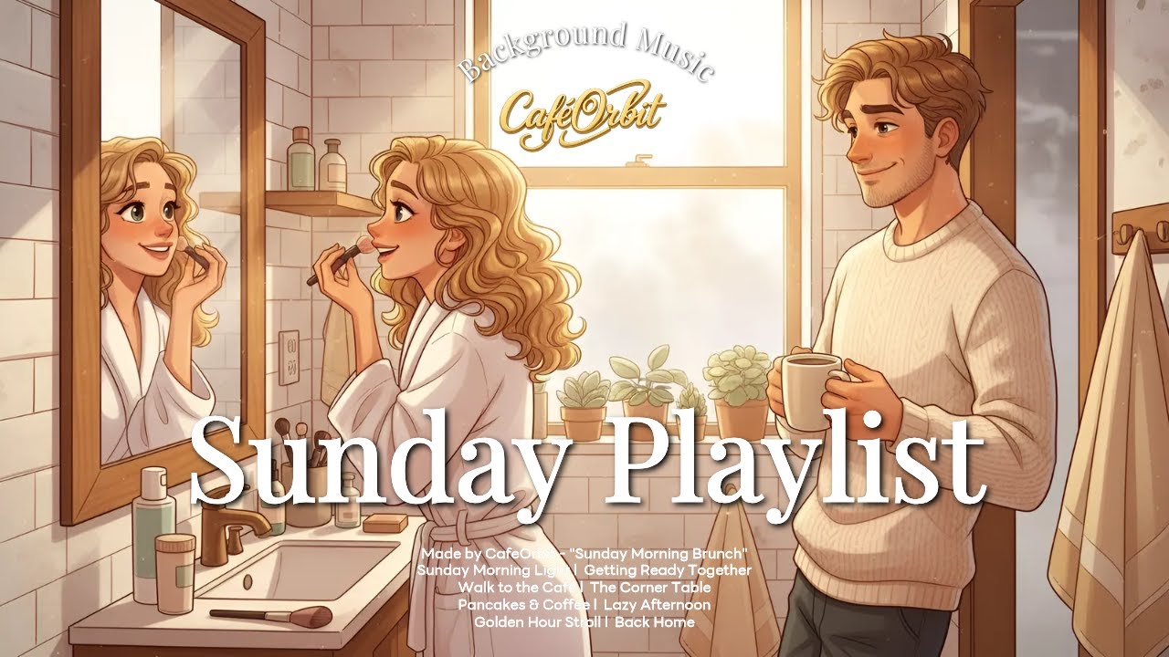 🥞 Sunday Morning Brunch ☕ | Cozy Bossa Nova Jazz for Perfect Weekend Moments | Café Orbit Playlist