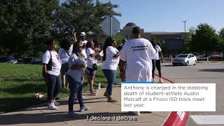 Thumbnail Demonstrators gather outside of Karmelo Anthony trial in McKinney