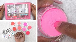 Doing Dip Powder Nails At Home