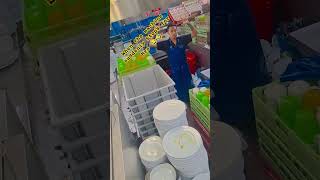 Galley Attendant/Utility when the Machine don't Cooperate 🤣 #carnivalGalley #crewlife  #carnival