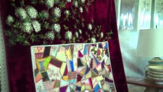 Susan Page - Crazy Quilt from late 19th century