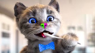CUTE LITTLE KITTEN ADVENTURE - SUPER FUN CAT GAME FOR KIDS AND TODDLERS - PET CARE screenshot 4