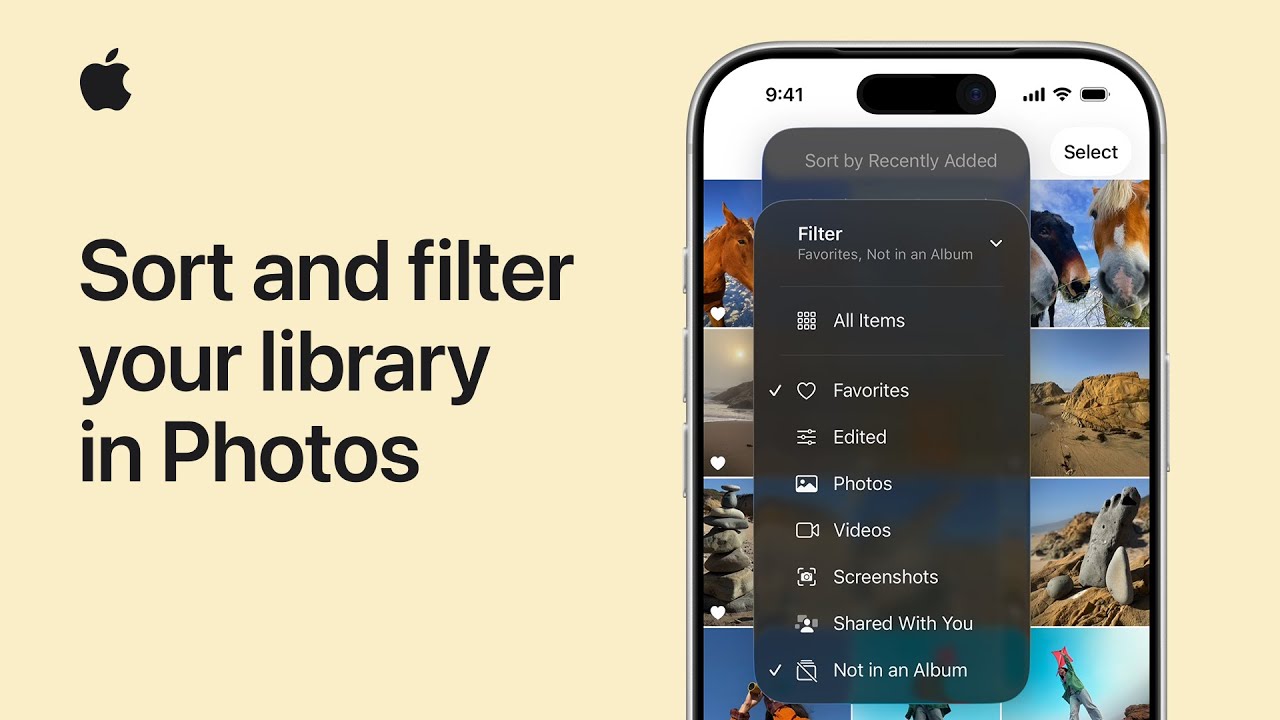 How to sort and filter your library in Photos on iPhone and iPad ...