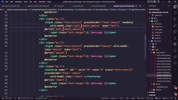 #15 Edit and Update Payment  || fee management system || Laravel and livewire