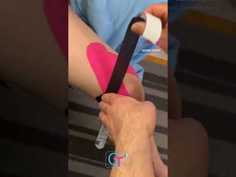 لاصق رياضي لعلاج الم مفصل الركبة الاجسام  رياضة اكسبلور لاصق طب علاج طبيعي ركبة