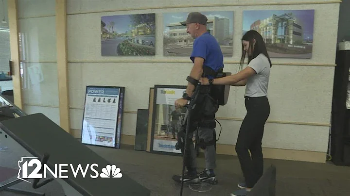 Paralyzed Army veteran is able to walk again thank...