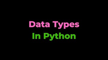 Python Day-1 Data Types