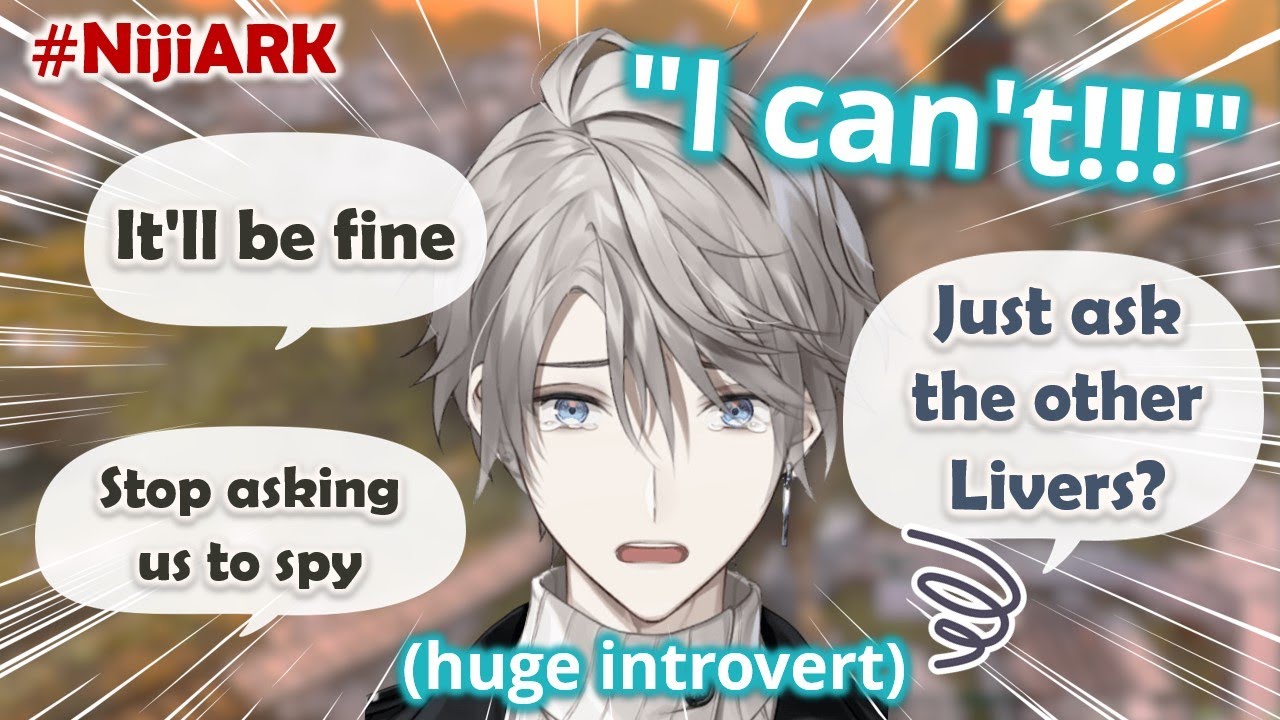 【ENG SUB】An Extreme Introvert's Nightmare: #NijiARK【甲斐田晴 / NIJISANJI にじさんじ】