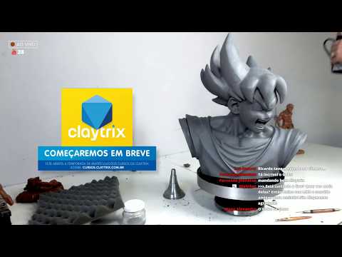[GRAVADO] Finalizando o Goku e conversando com as Criaturas | Claytrix - [GRAVADO] Finalizando o Goku e conversando com as Criaturas | Claytrix
