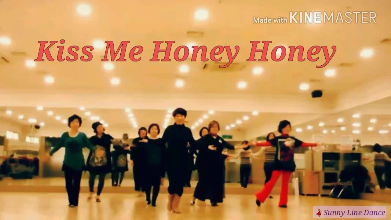 😘「Kiss Me Honey Honey」 [Beginner Line Dance, 고양 하나로 문센터 퀸즈님들 Demo & 써니정