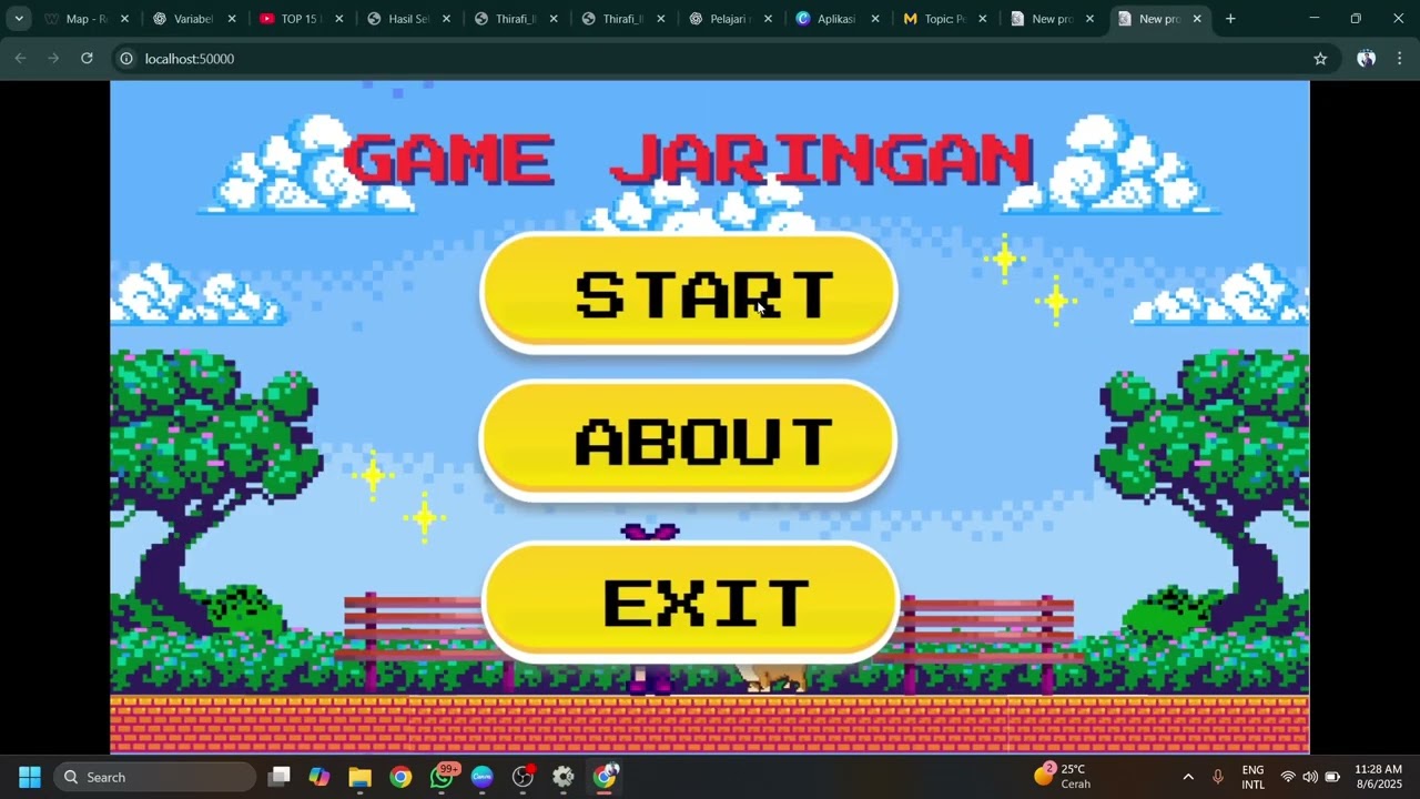 Construct 2 Membuat User Interface Tampilan Game menggunakan Canva