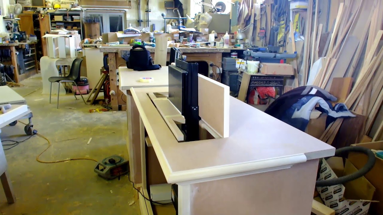 television lift Motorised TV Lift for Flat Screens YouTube