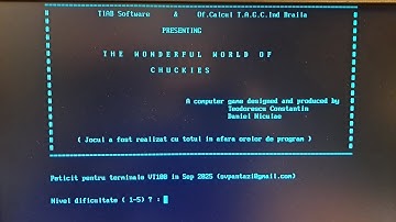 VT100 patched version of Gaina on Z80-MBC2