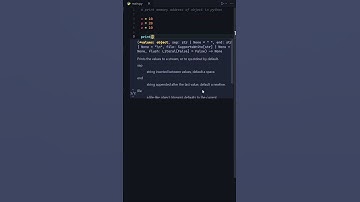 id() function in Python