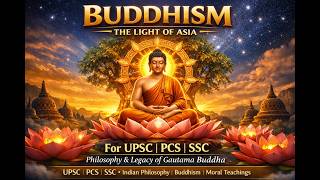 The Light of Asia | Buddhism Complete One Shot | Teachings of Gautama Buddha | UPSC/SSC 2026 #upsc