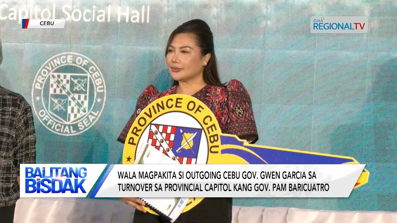 Balitang Bisdak: Kanhi Cebu Gov. Gwen Garcia, Wala Mopakita sa Turnover