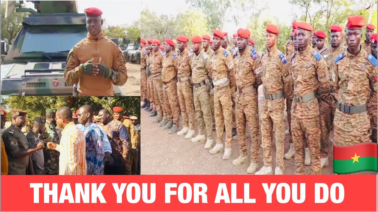 Буркина-Фасо: Капитан Ибрагим Траоре направил послание на передовую | Спасибо за 2025 год