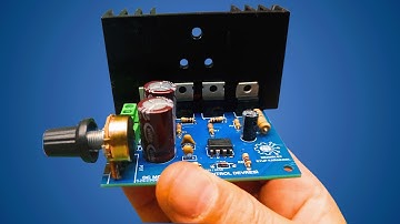 Yüksek Akımlı 20A PWM DC Motor Hız Kontrol (9-60V Destekli)