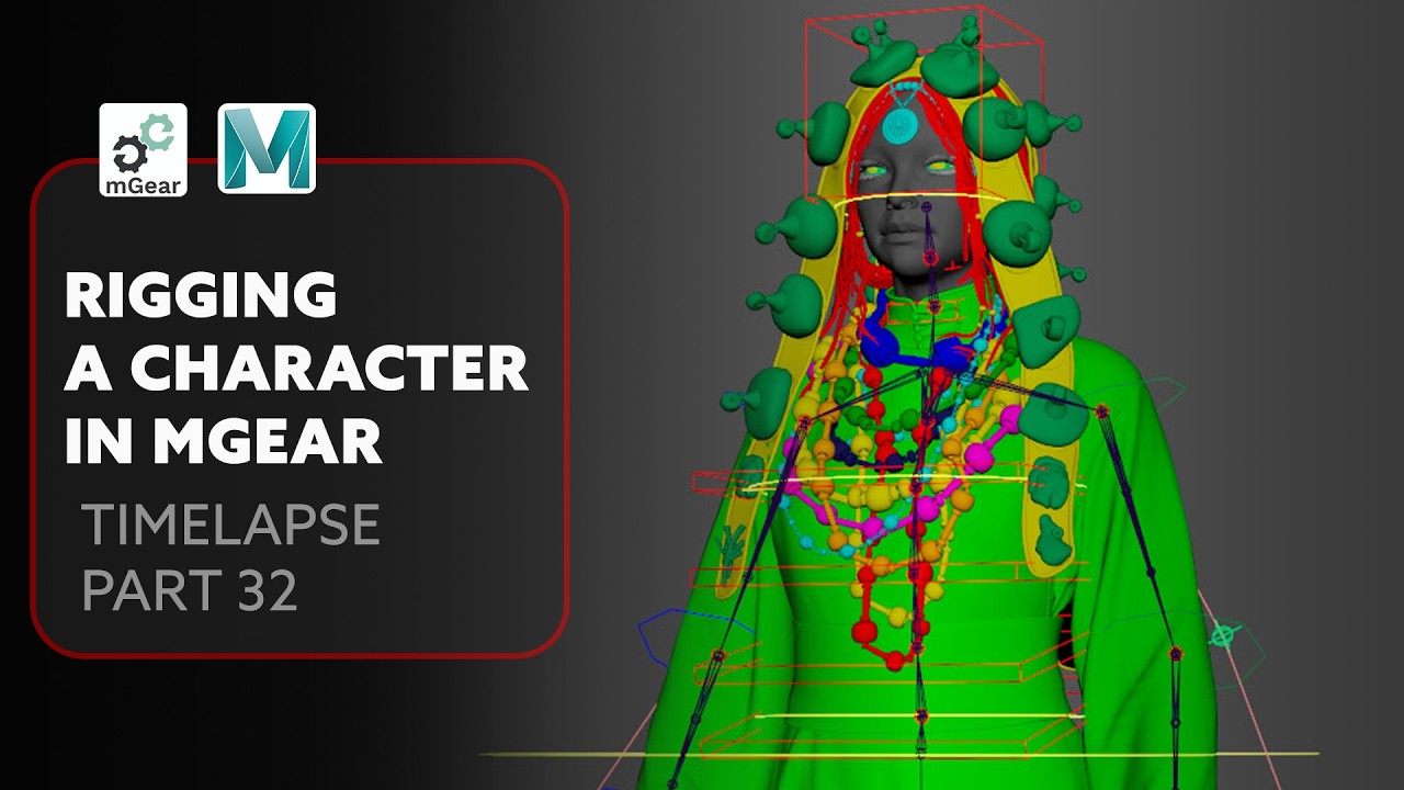 Mgear Rigging Icon Rigging a Character in mGear for Games ready characters - YouTube