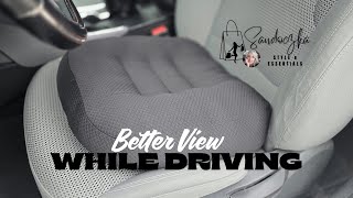 This Cushion Changed My Driving View | WSGJHB Car Booster Seat screenshot 1