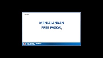 Pembelajaran Pemrograman Free Pascal