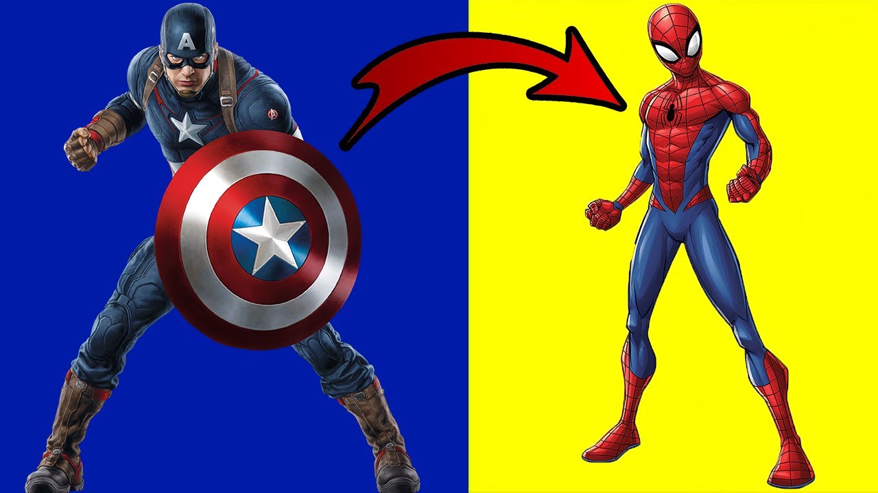 Captain America kills Spider Man - YouTube