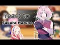 🌸Naruto characters react to Sakura's tik toks🌸 {Gacha Club}