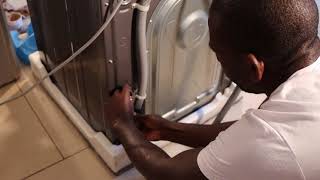 How to Install and Plumb a Washing Machine | SAMSUNG Ecobubble 8KG Front Load