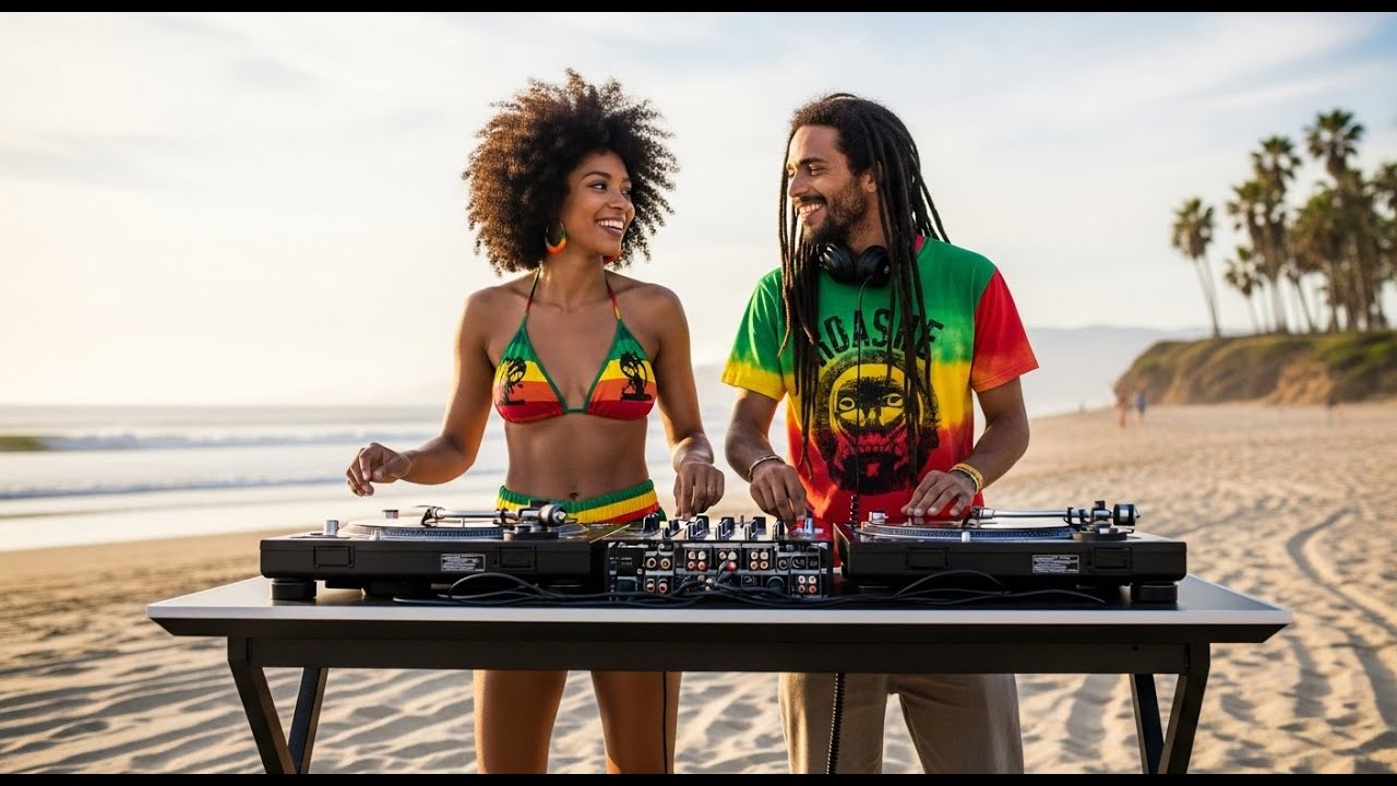 ☀️ Relax Dub Reggae Brasileiro 🌊 | Praia & Sun 5 Vibes 🌴