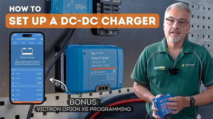 Simple DC-DC Charger Setup |  Victron Orion Wiring & Programming