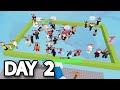 I trapped 50 kids in the sky roblox bedwars