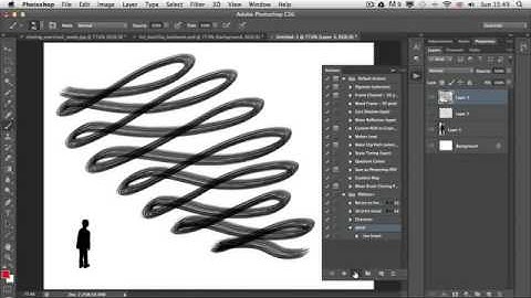 Tool Recording Using Actions in Photoshop CS6