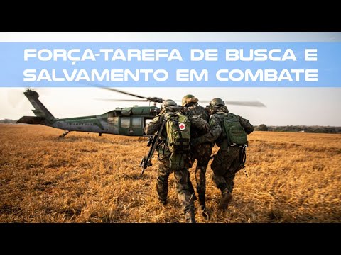 Entenda como é composta uma Força-Tarefa de Busca e Salvamento em Combate