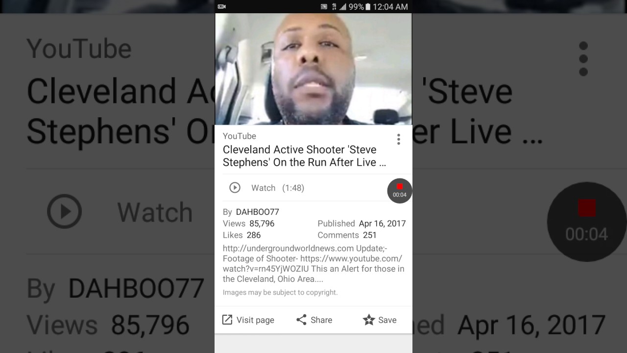Now People Saying The Facebook Live Killer Video Was A Hoax?!?!