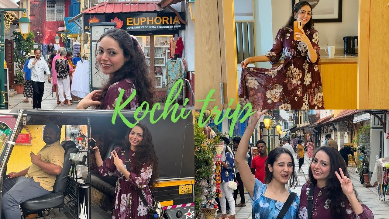 A day in Kochi 🌴🌊|Kochi Layover|Kochi Vlog|Cabin Crew Life