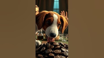 Dog Eats Poker Chips! Epic Chaos Unleashed! 😂 #Shorts